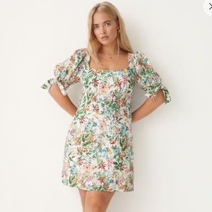 & Other stories floral mini dress - NWT